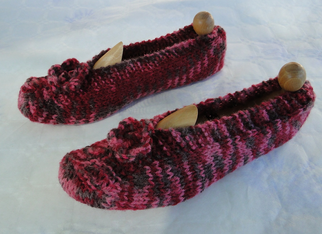comment tricoter des chaussons femmes